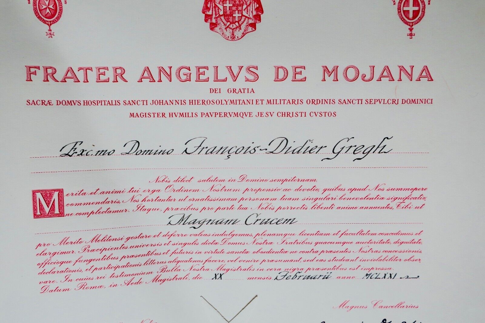 Ordre souverain militaire et hospitalier St Jean de Jérusalem de Rhodes