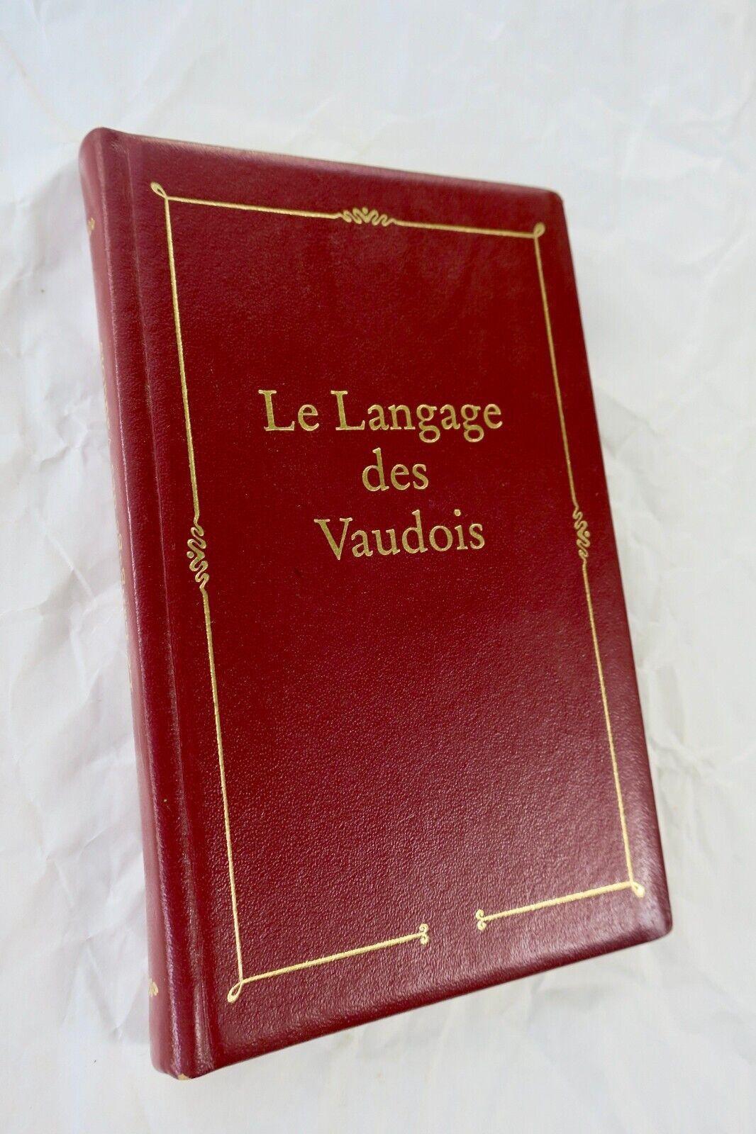 Valais language des Vaudois Les Livres Anciens