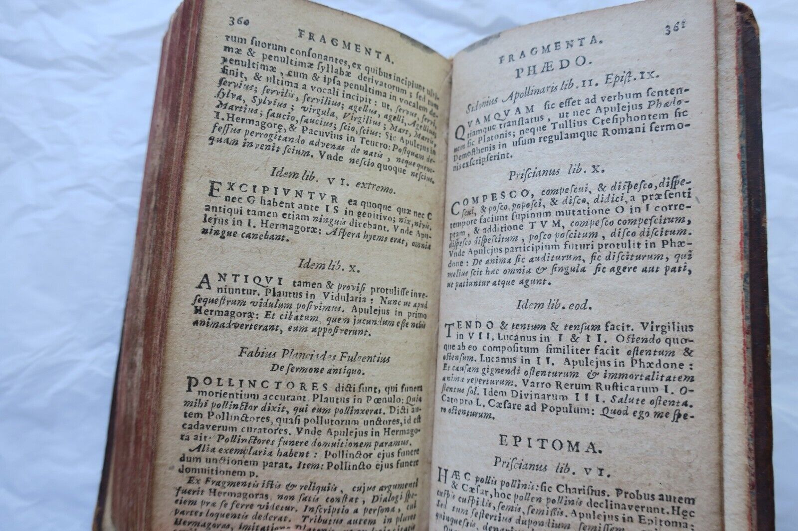 Mini APULÉE Apuleius madaurensis platonicus... 1624 Les Livres Anciens