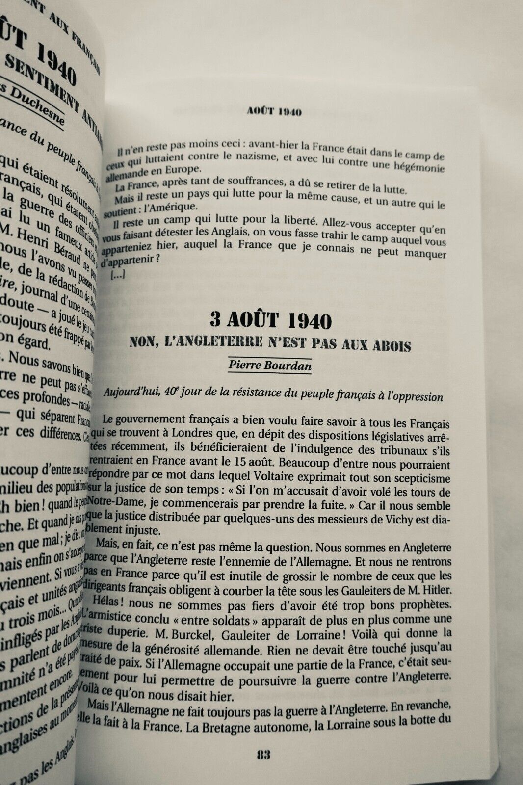 De Gaulle Les français parlent aux français Les Livres Anciens